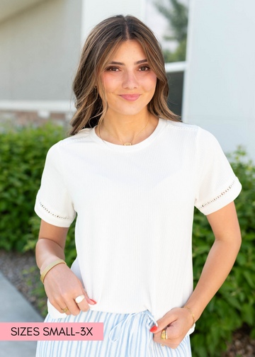 Shara Ivory Top