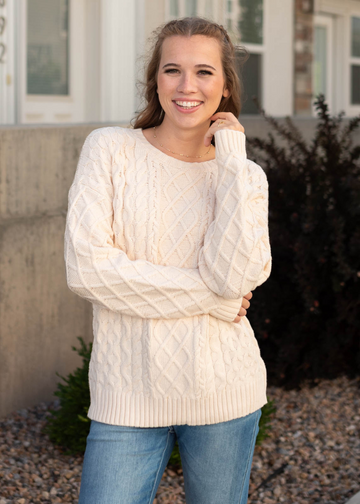 Shaylin Oatmeal Sweater