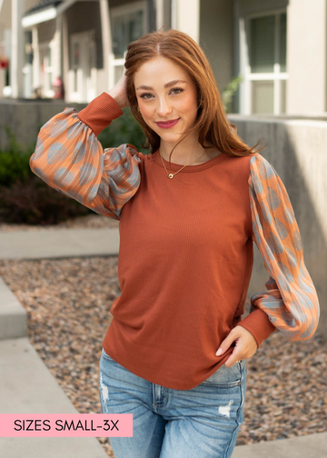 Sherilyn Rust Top