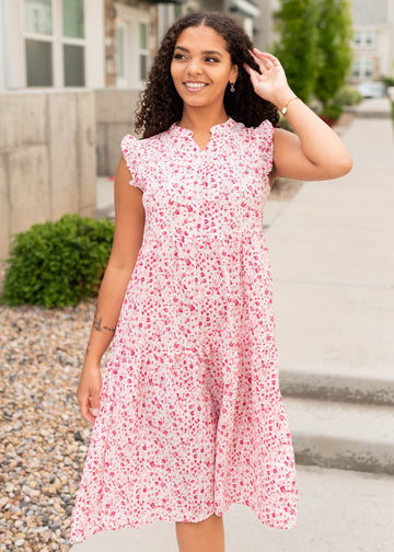 Sherry Pink Floral Dress
