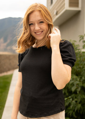Shyla Black Top