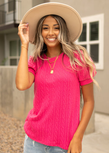 Sicily Hot Pink Top