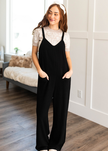 Sidney Black Jumpsuit