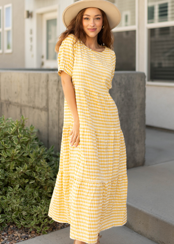 Skylar Yellow Dress