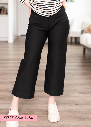 Stephanie Black Pants