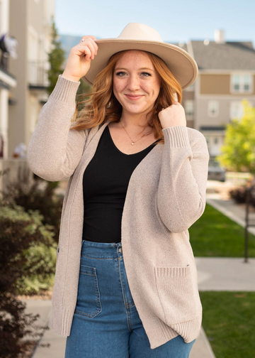Thea Light Mocha Cardigan