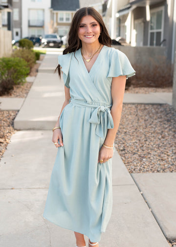 Tiffany Sage Dress