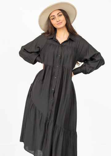 Fenna Black Dress