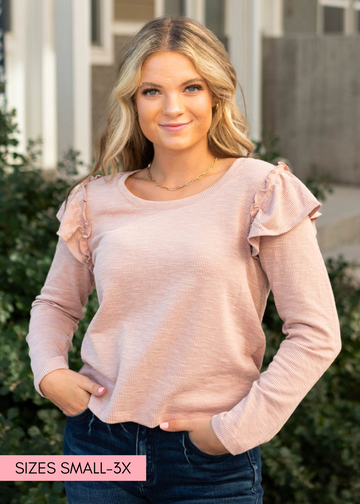 Yvette Mauve Top