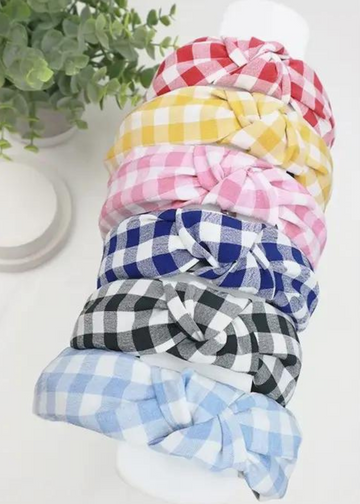 Annie Plaid Headband