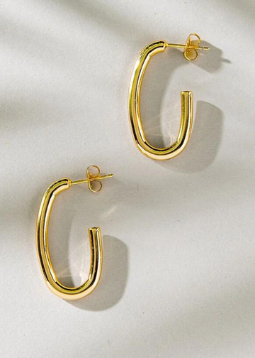 Kayla 14K Gold Dipped Earrings