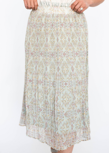 Honora Dusty Sage Skirt