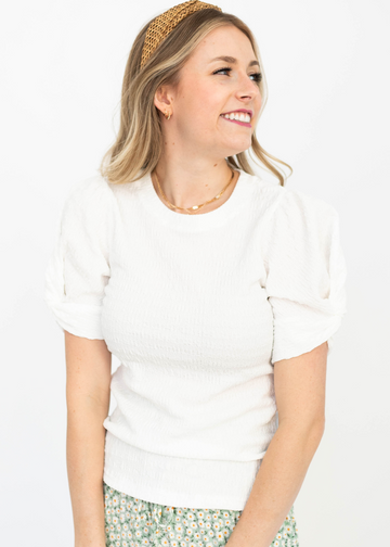 Beatrice White Top