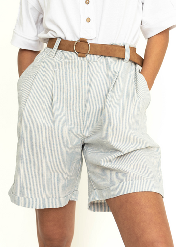 Amanda Chambray Shorts