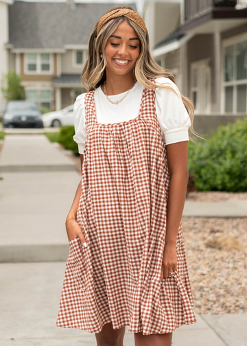 Arden Cinnamon Dress