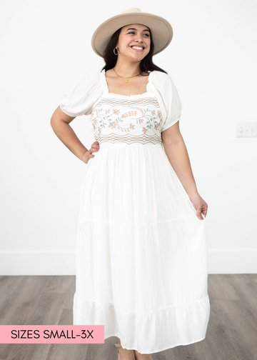 Desiree Ivory Dress