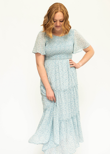 Lynn Blue Iris Dress