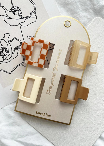 Selina 4 Pack Hair Clips