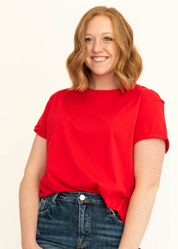 Ines Red Top