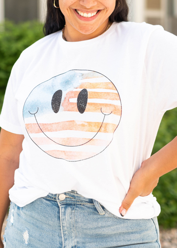 American Dreaming White Tee