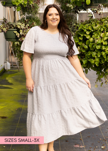 Jayci Grey Dress