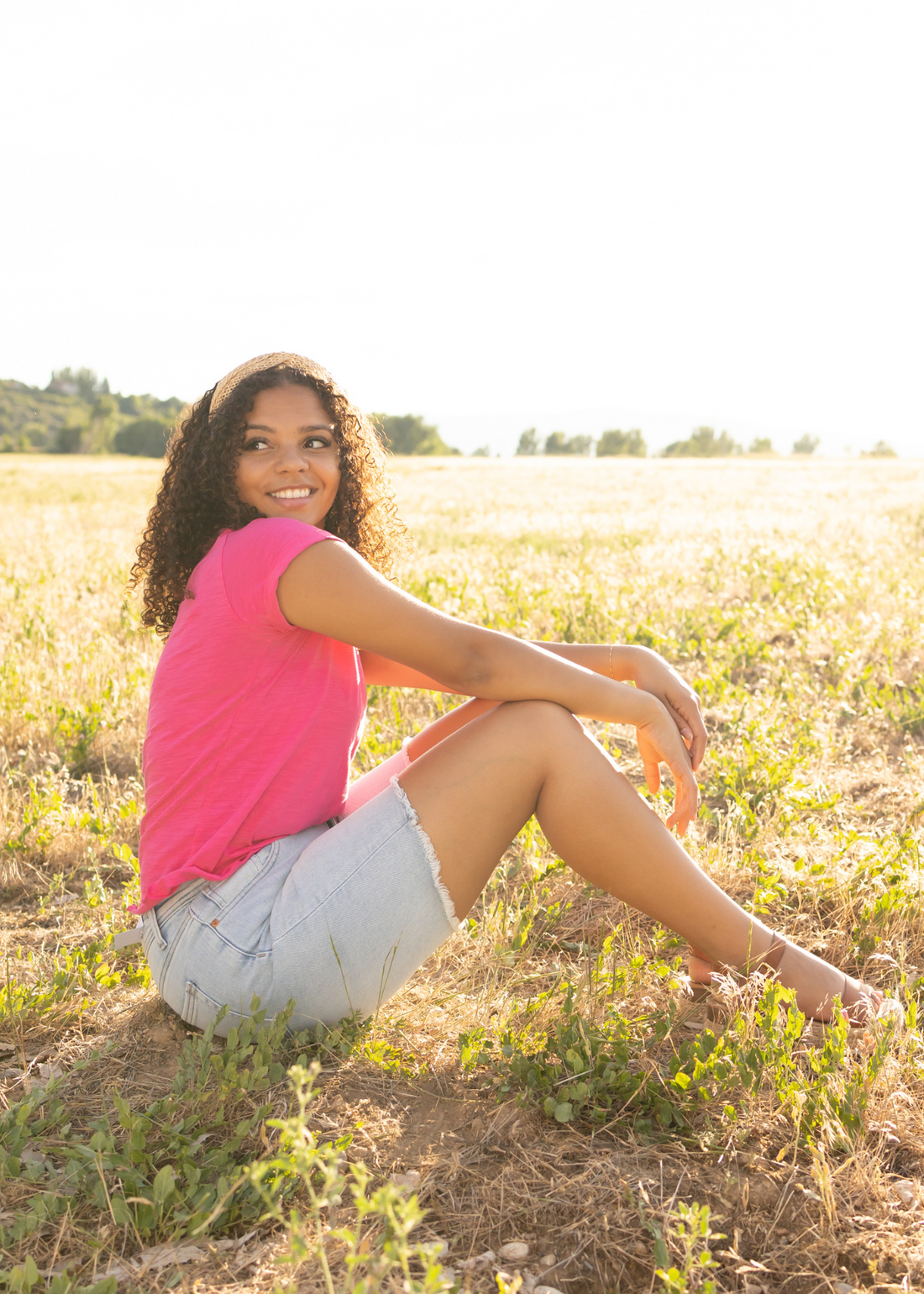 Geneva Hot Magenta Top