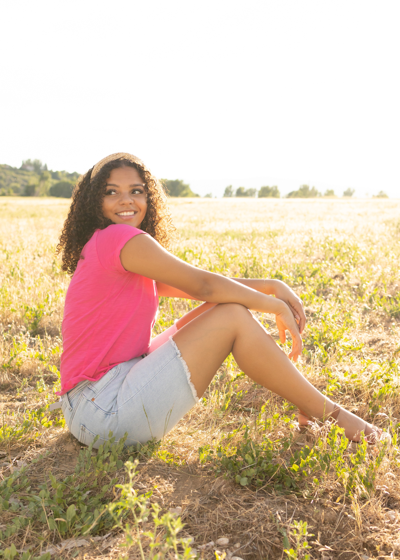 Geneva Hot Magenta Top