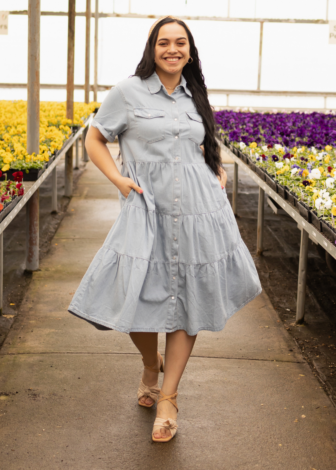 Calypso Denim Dress