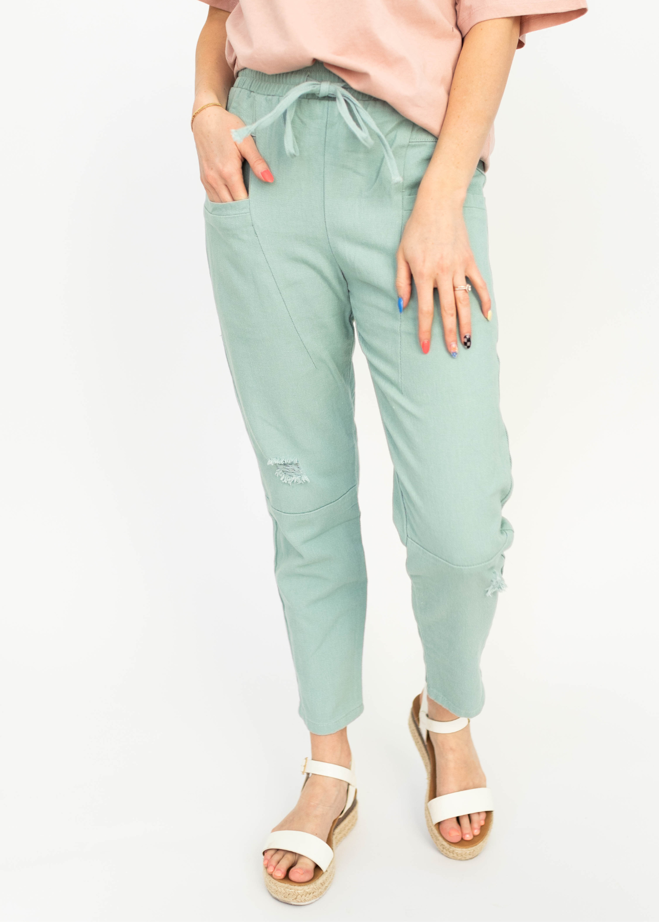 Rachel Mint Pants