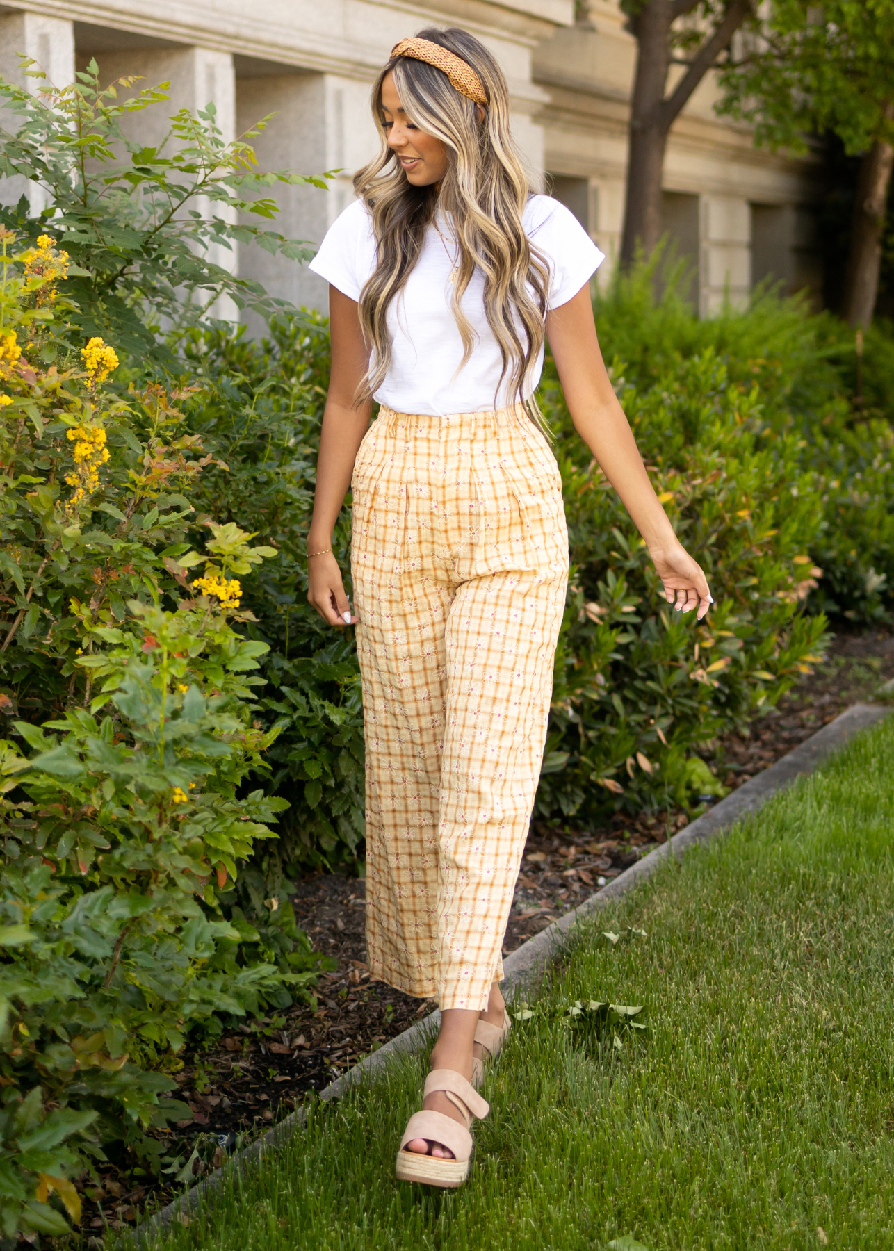 Lindy Yellow Pants
