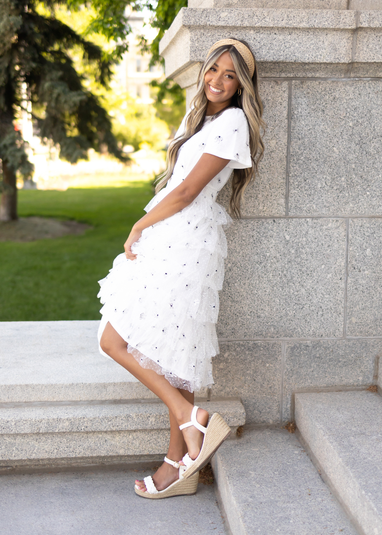 Ellie White Dress