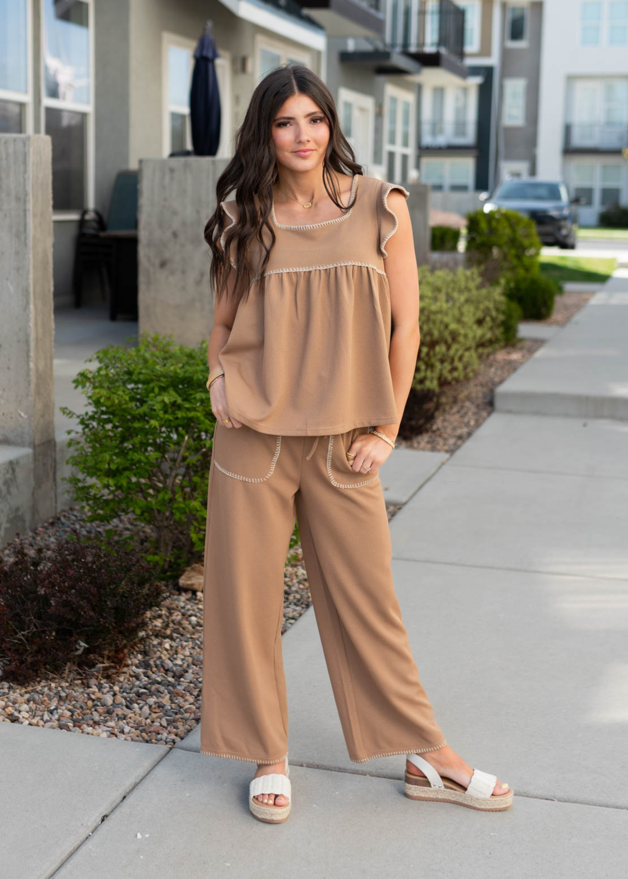 Addison Brown Pants