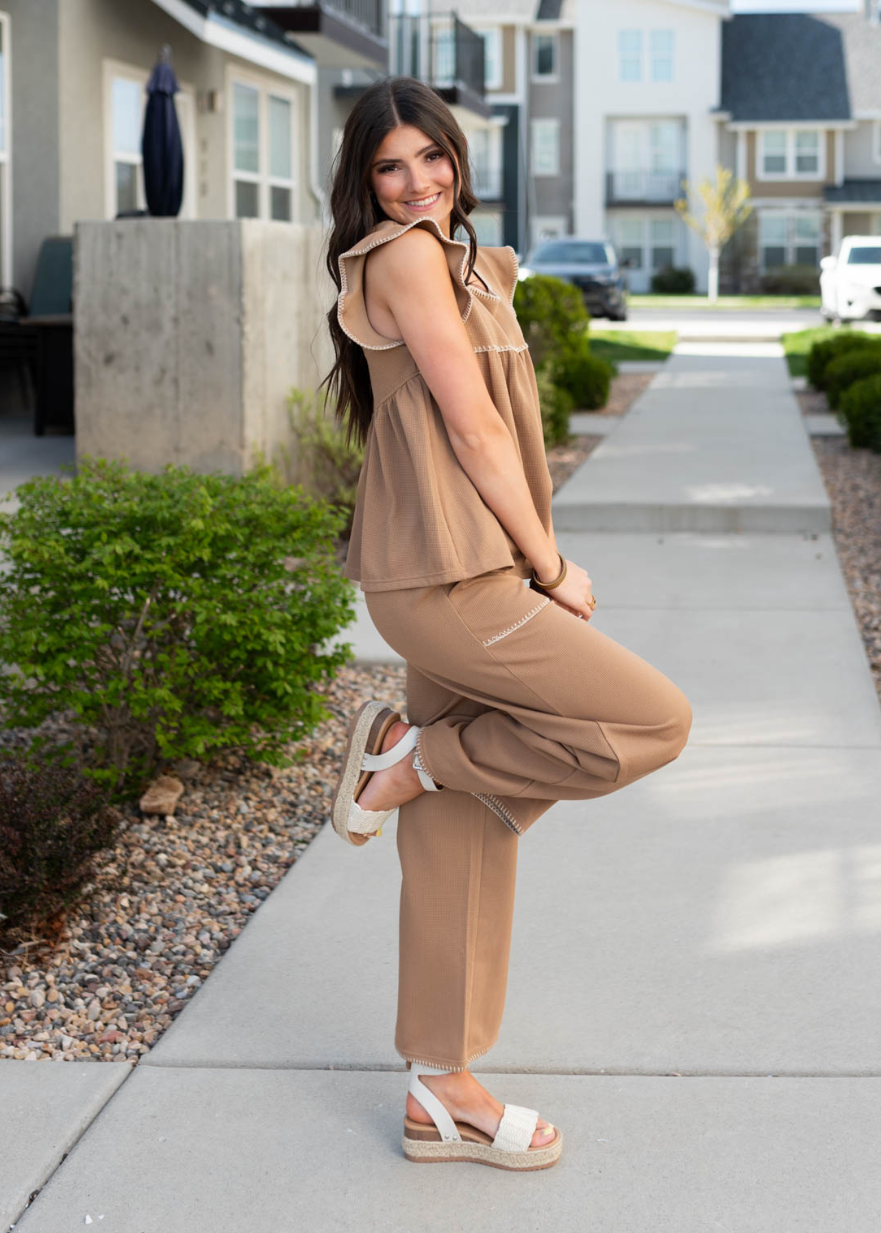 Addison Brown Pants