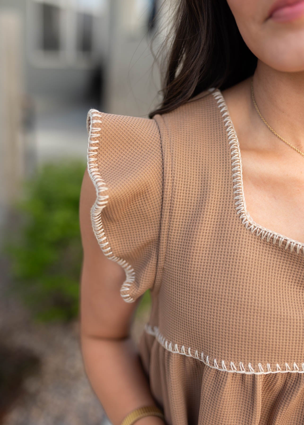 Addison Brown Top
