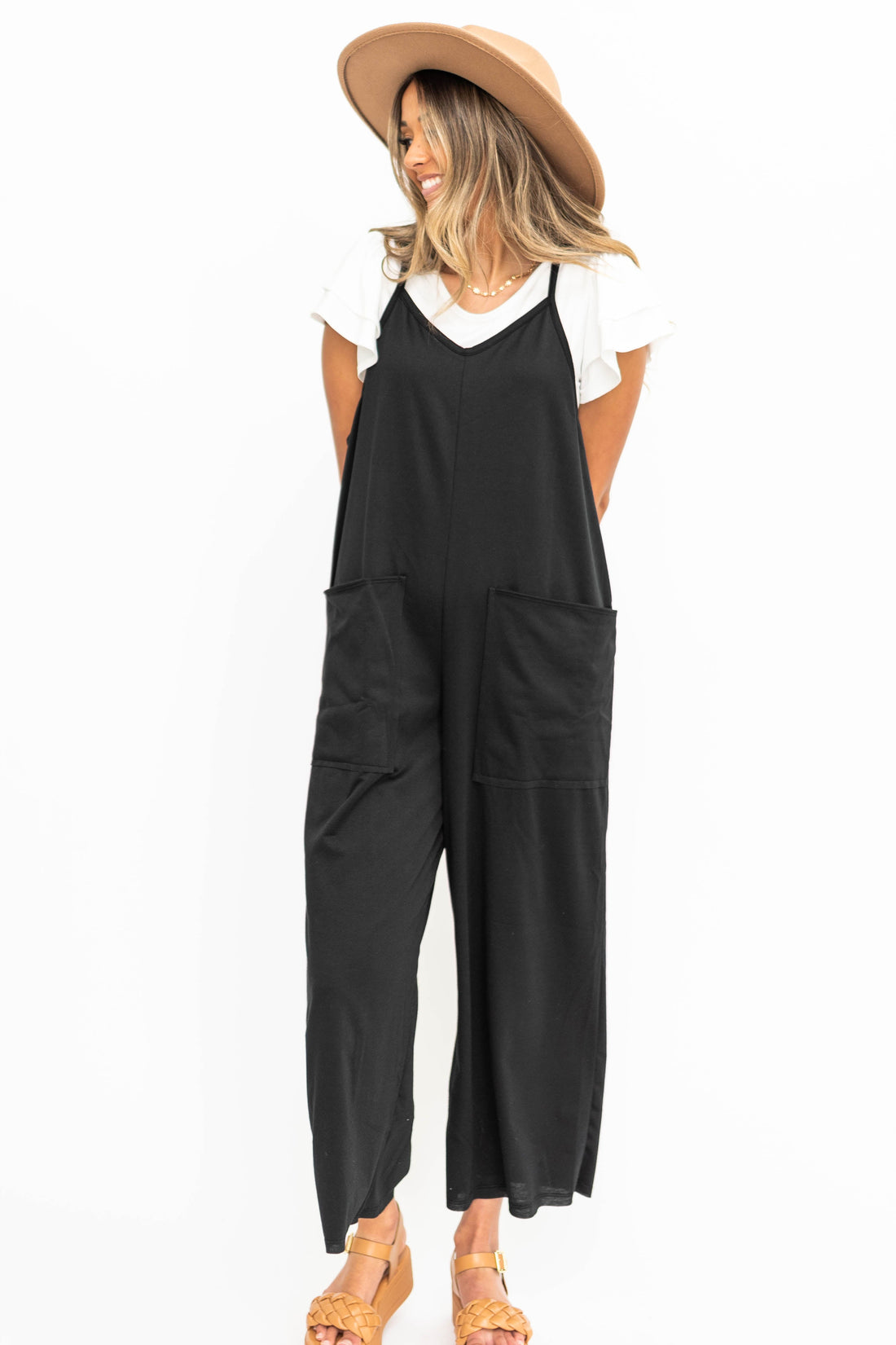 Aisha Black Jumpsuit