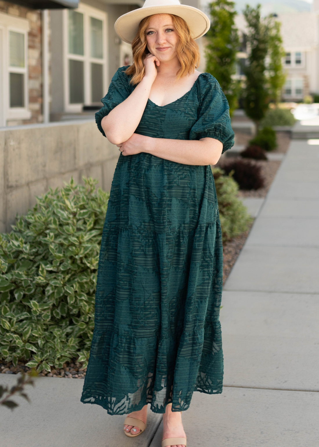 Alana Emerald Dress