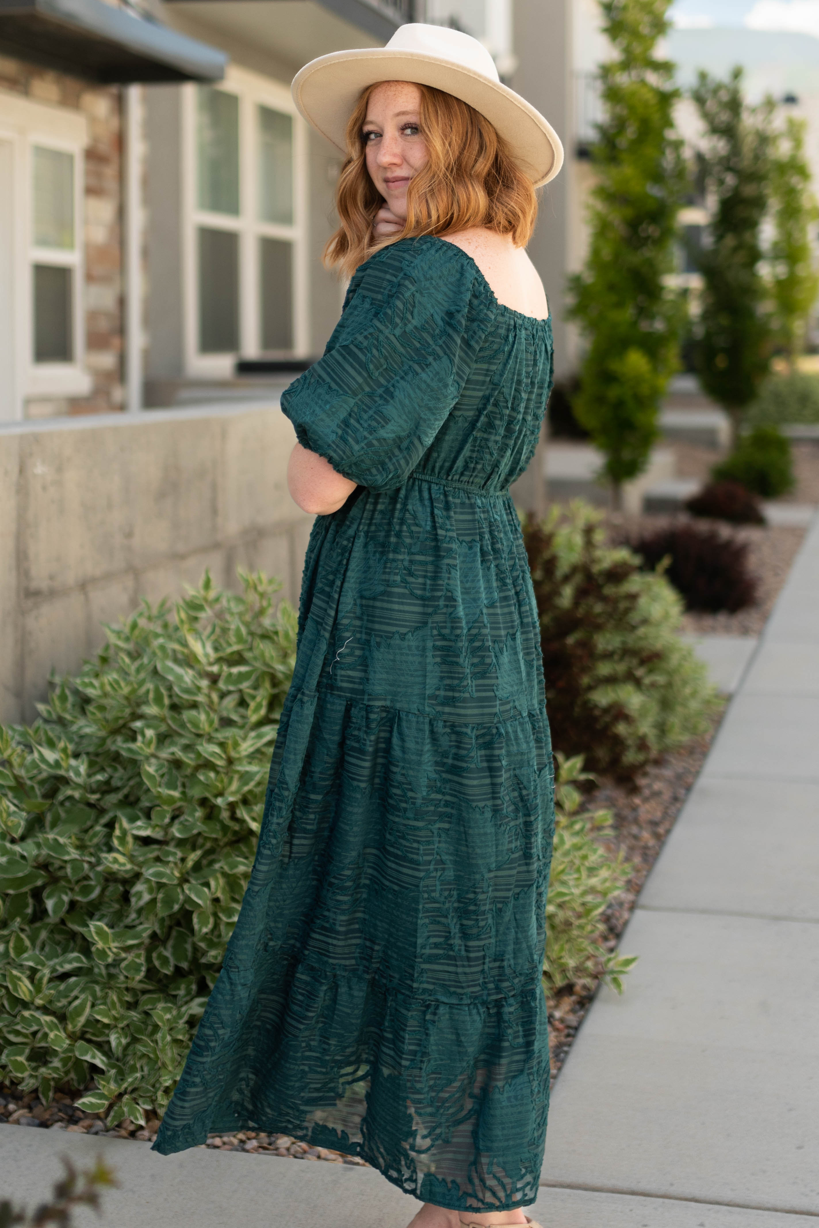 Alana Emerald Dress