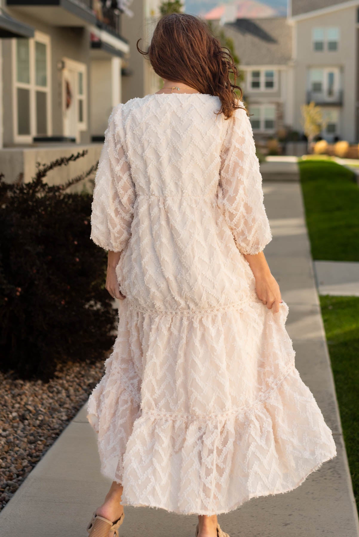Alessia Cream Dress