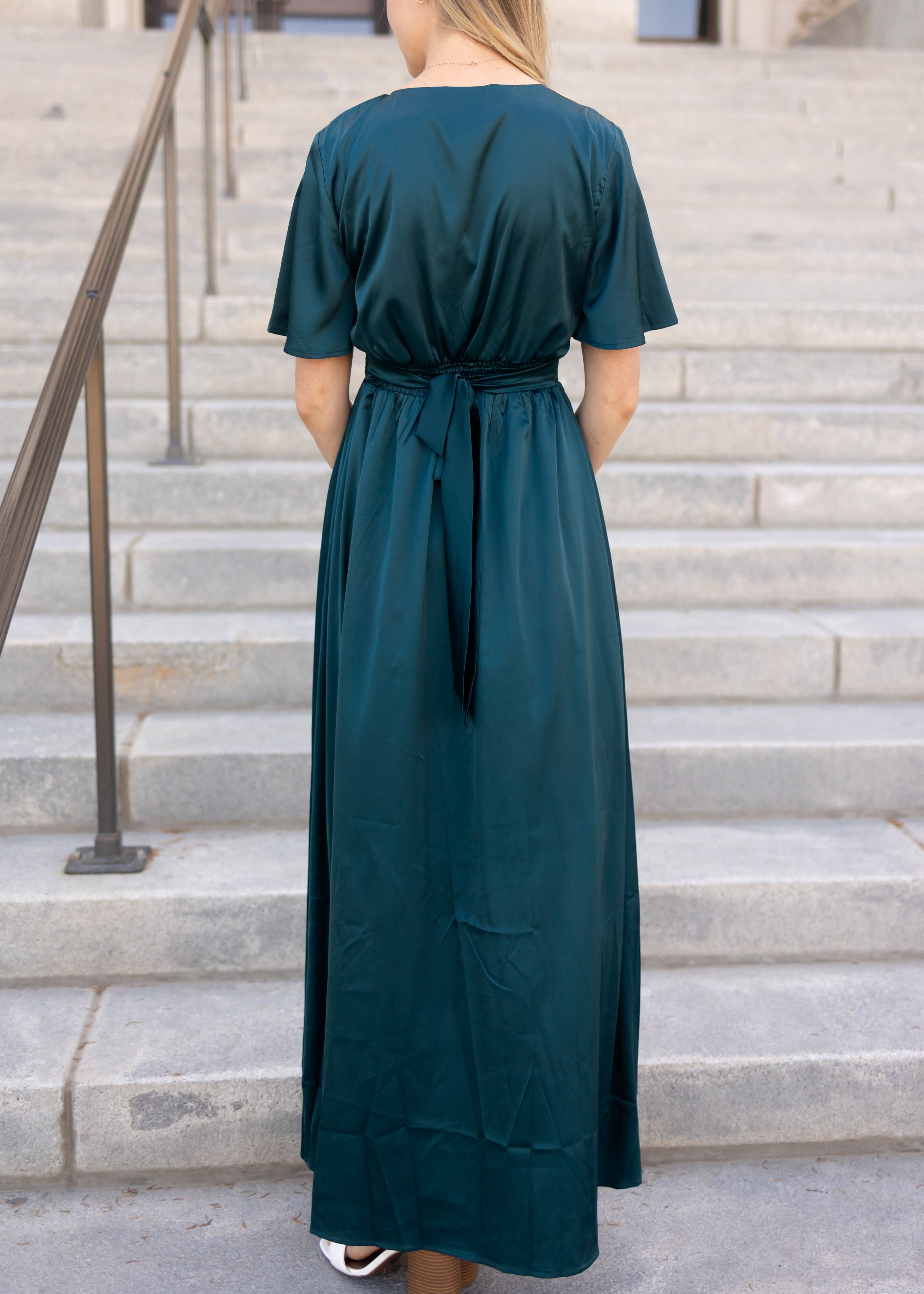 Alissa Deep Teal Dress