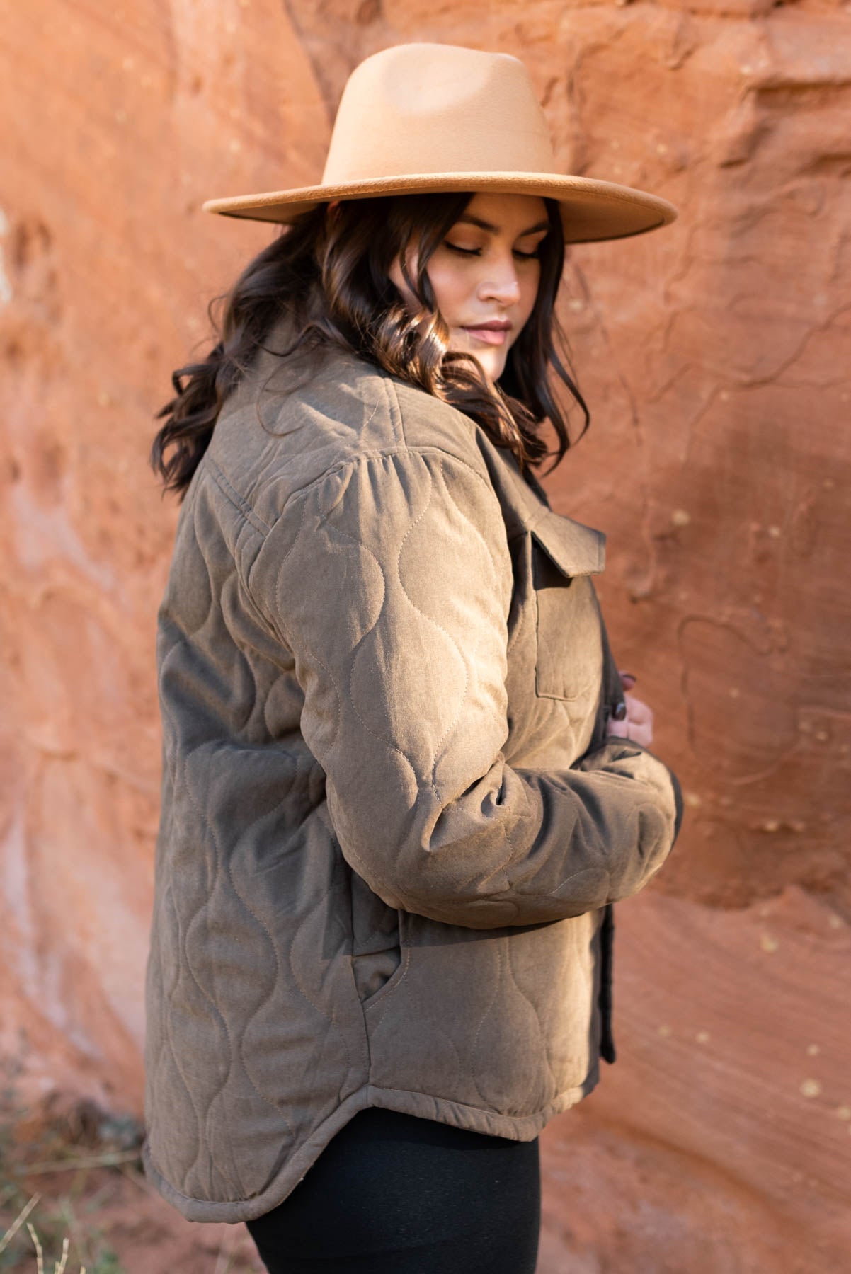 Alona Dark Brown Coat