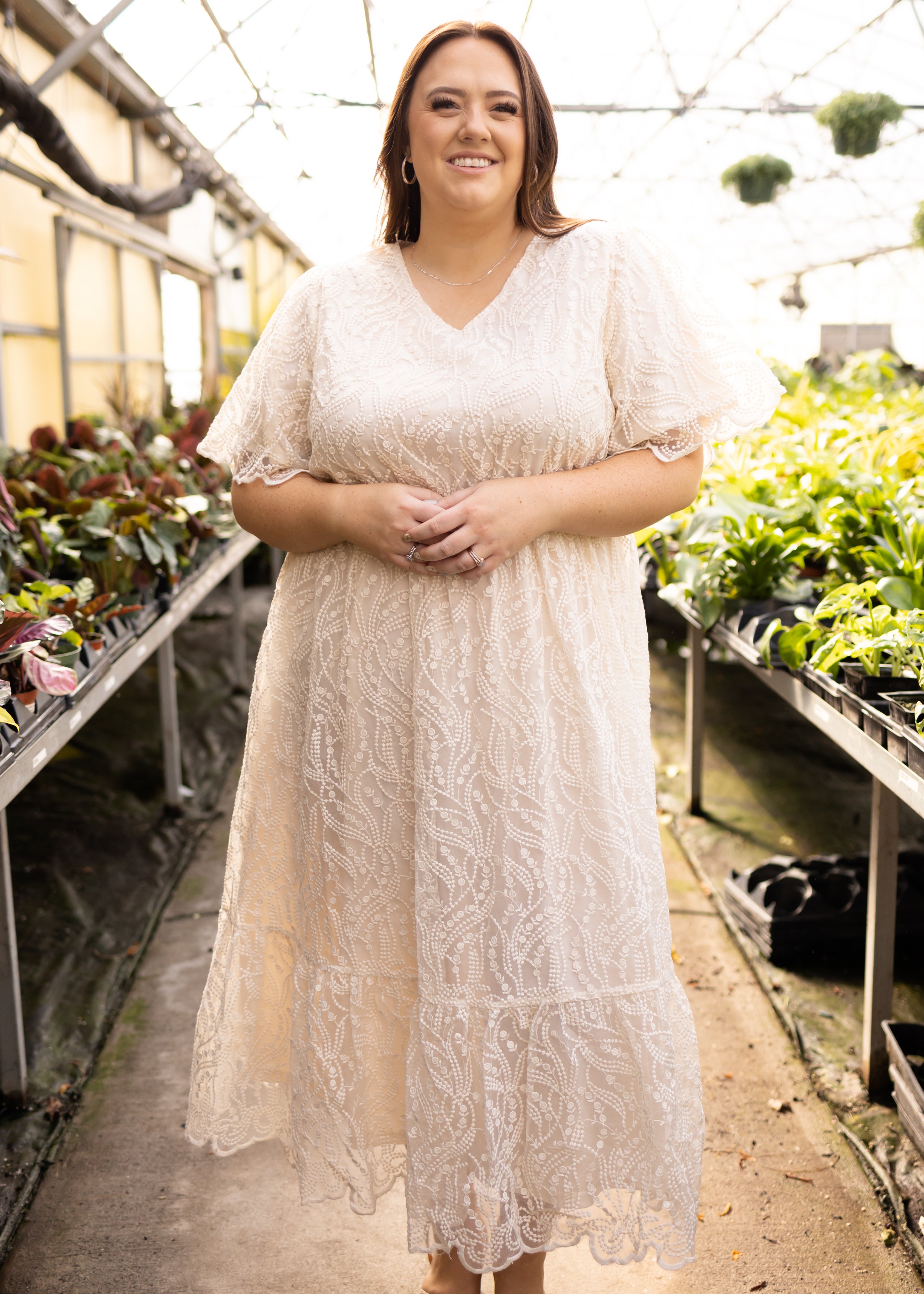 Amberly Cream Dress