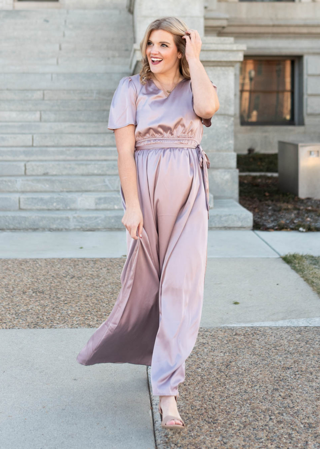 Amira Lavender Dress
