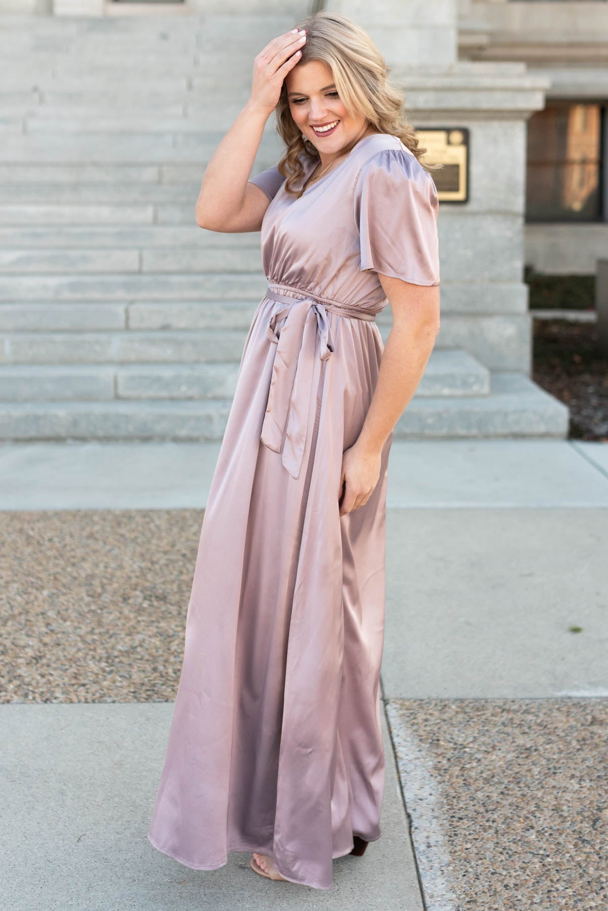 Amira Lavender Dress