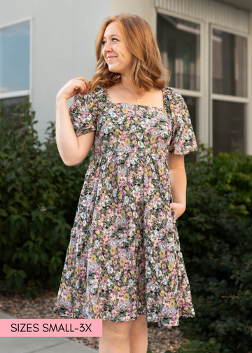 Analyn Floral Dress