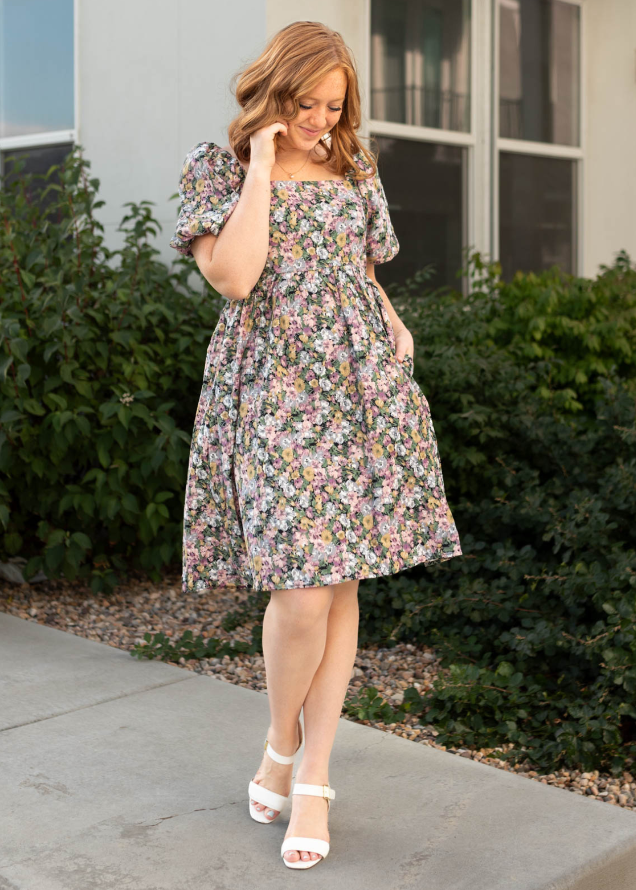 Analyn Floral Dress