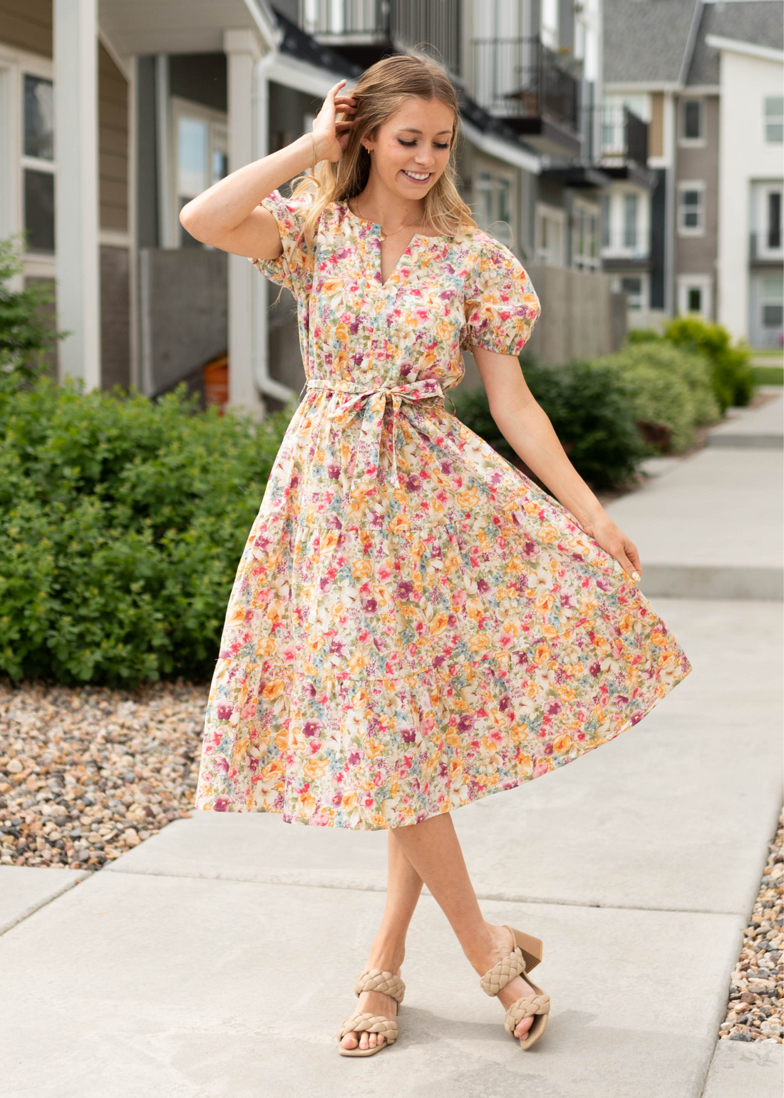 Angelina Floral Dress