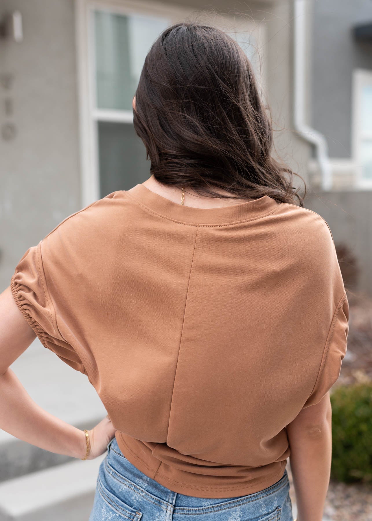 Aniece Light Mocha Top