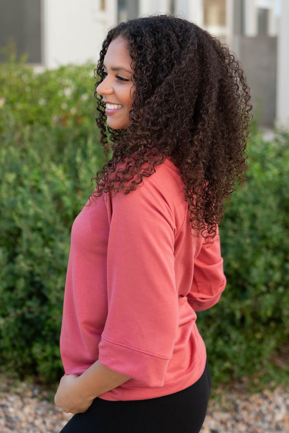 AnnMarie Terracotta Pullover