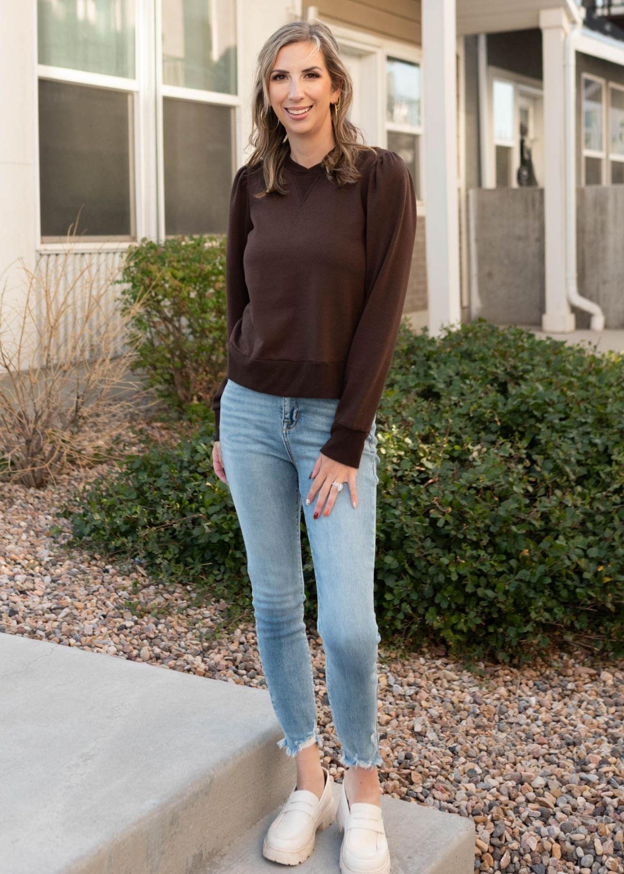 Anna Brown Pullover