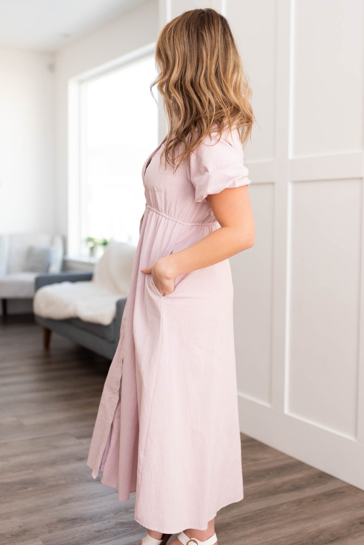 Annalyse Lavender Dress
